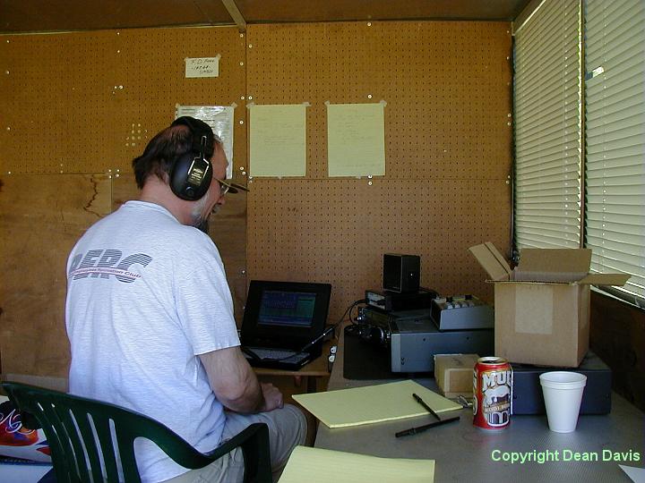 OTVARC FD 2K CARL AT KEY OF 40M CW.JPG